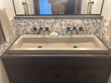 Before: High-end Tile Installation in Whitefish, MT 59937