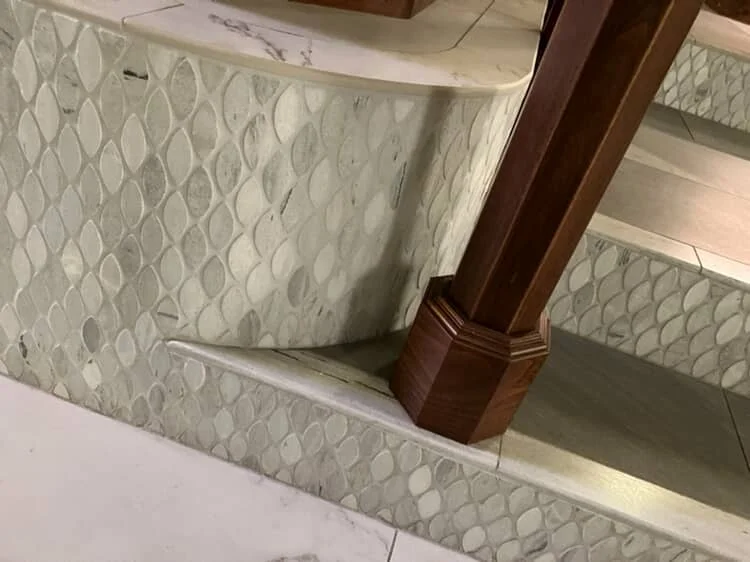 Custom tile installation, Whitefish Montana